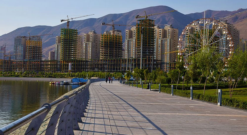  دریاچه چیتگر (دریاچه شهدای خلیج فارس) شهر تهران استان تهران