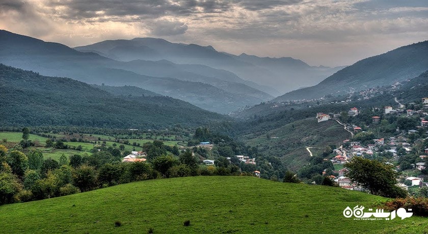  روستای سنگ چال شهرستان مازندران استان آمل