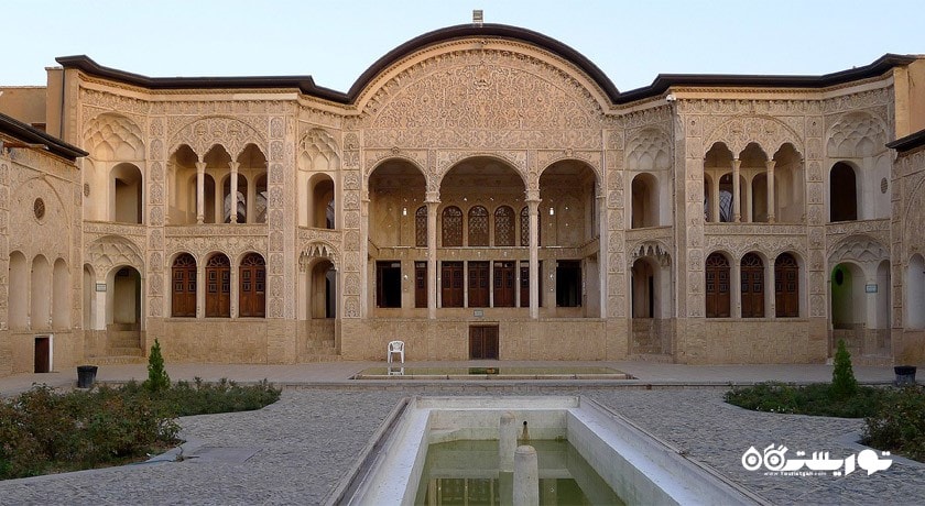  خانه طباطبایی ها شهرستان اصفهان استان کاشان