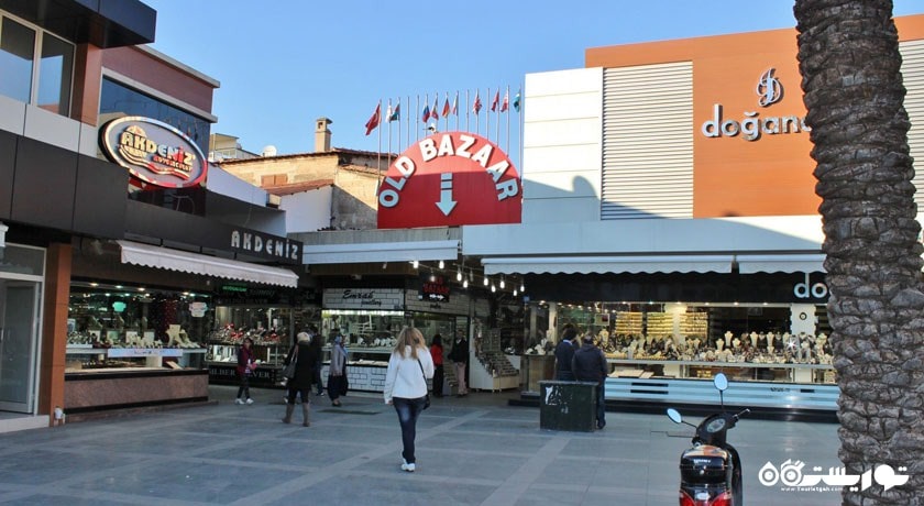 مرکز خرید بازار بزرگ آنتالیا شهر ترکیه کشور آنتالیا
