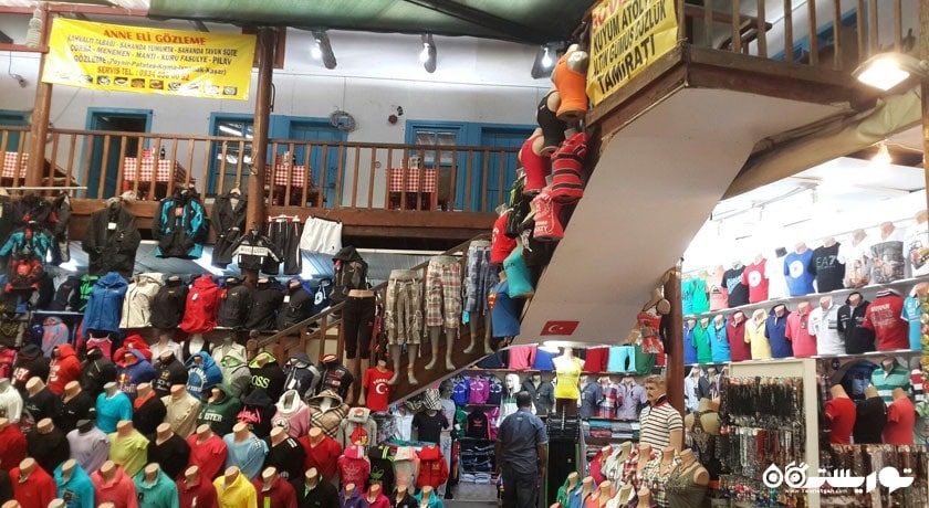 مرکز خرید بازار بزرگ آنتالیا شهر ترکیه کشور آنتالیا