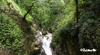  آبشار کبودوال شهرستان گلستان استان علی آباد	