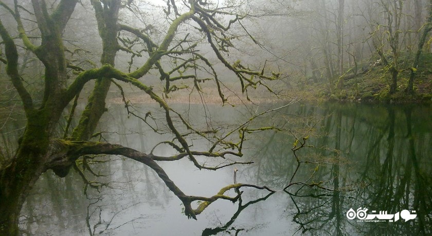  دریاچه فراخین شهرستان مازندران استان نوشهر