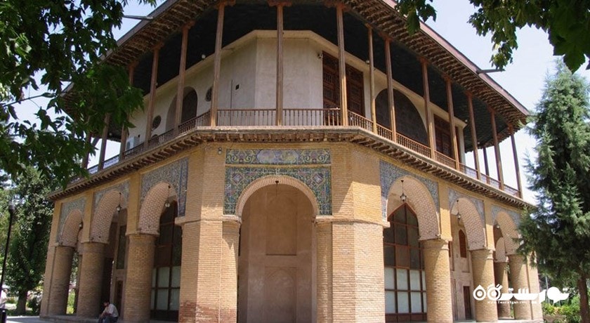  عمارت چهل ستون شهرستان قزوین استان قزوین