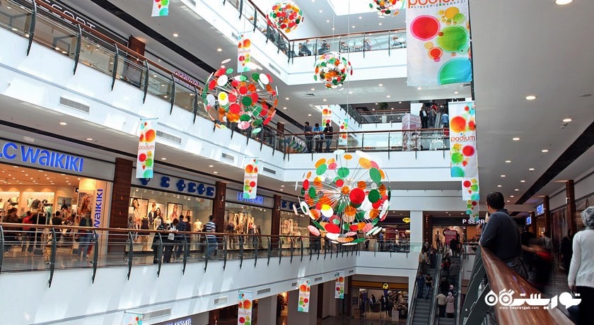 مرکز خرید مرکز خرید شی مال شهر ترکیه کشور آنتالیا