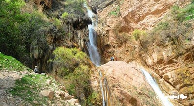 آبشار نوژیان -  شهر لرستان
