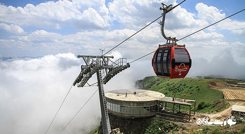  تله کابین حیران شهر گیلان استان آستارا