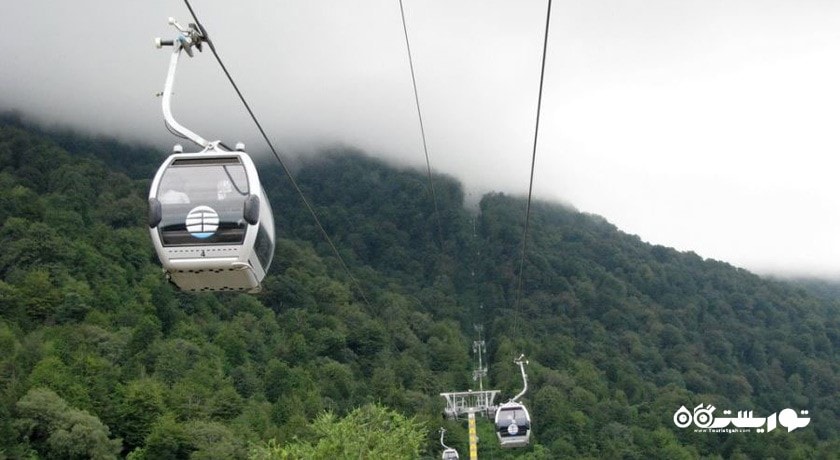  تله کابین حیران شهر گیلان استان آستارا