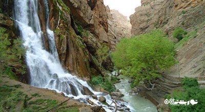 آبشار آب سفید -  شهر لرستان