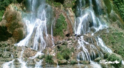 آبشار آب سفید -  شهر لرستان