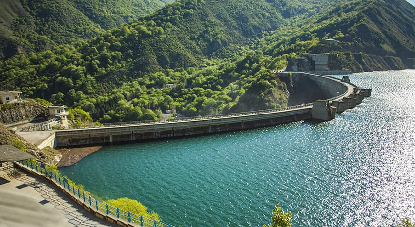  سد سلیمان تنگه (سد شهید رجایی) شهرستان مازندران استان ساری