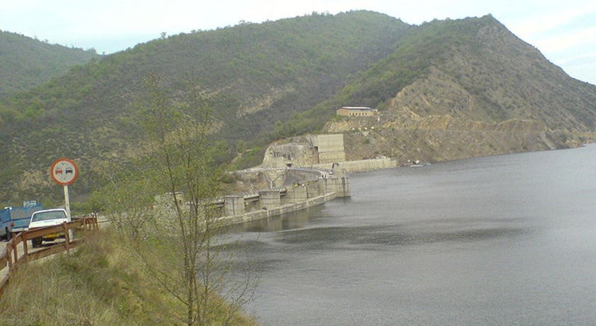  سد سلیمان تنگه (سد شهید رجایی) شهرستان مازندران استان ساری