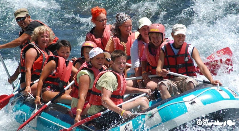 سرگرمی رودگردی (رفتینگ) شهر ترکیه کشور آنتالیا