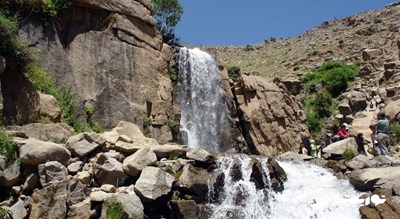 آبشار گنجنامه -  شهر همدان