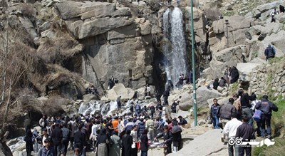 آبشار گنجنامه -  شهر همدان