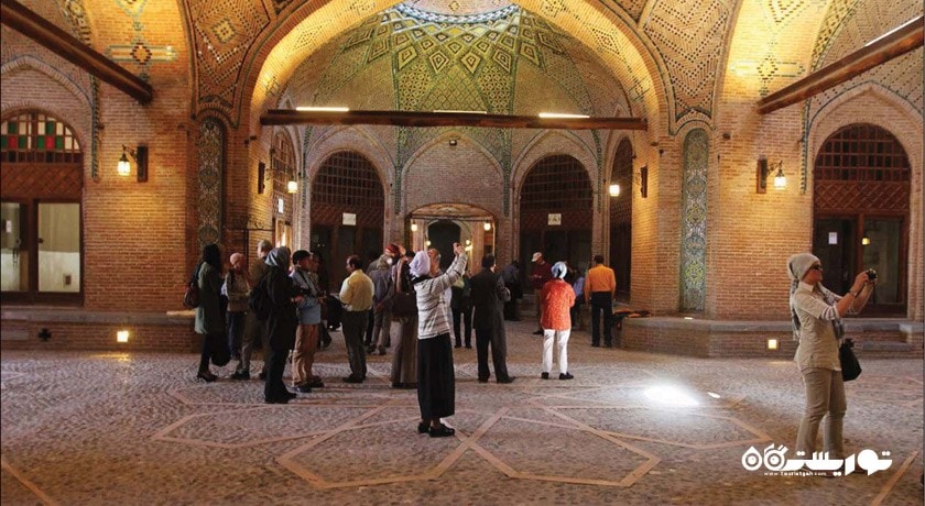 کاروانسرای سعدالسلطنه -  شهر قزوین