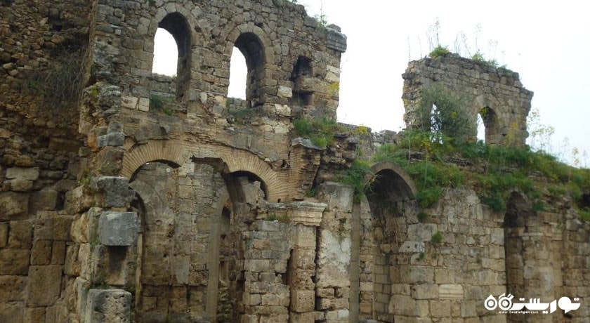  مسجد کسیک مینارت شهر ترکیه کشور آنتالیا