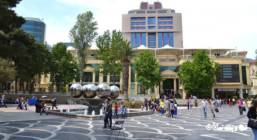 سرگرمی باغ خاقانی شهر آذربایجان کشور باکو