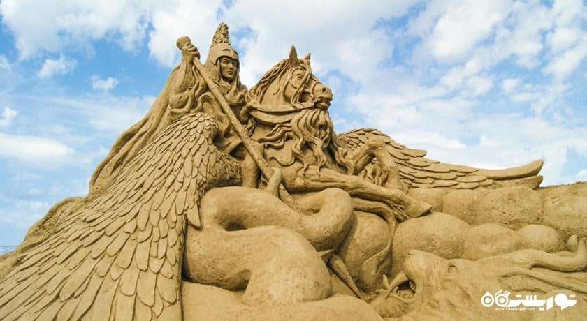  سند لند - سرزمین شنی شهر ترکیه کشور آنتالیا