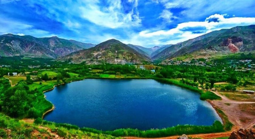  دریاچه اوان شهرستان قزوین استان قزوین