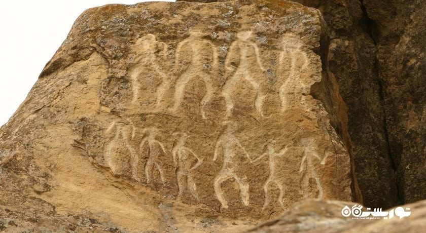 سرگرمی پارک ملی قبوستان شهر آذربایجان کشور باکو