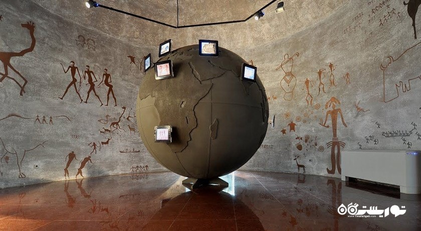 سرگرمی پارک ملی قبوستان شهر آذربایجان کشور باکو