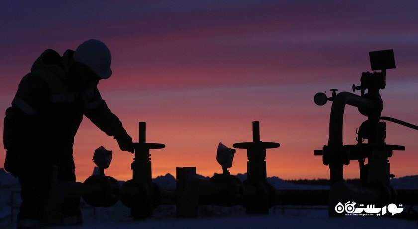  میدان نفتی جمیز باند شهر آذربایجان کشور باکو