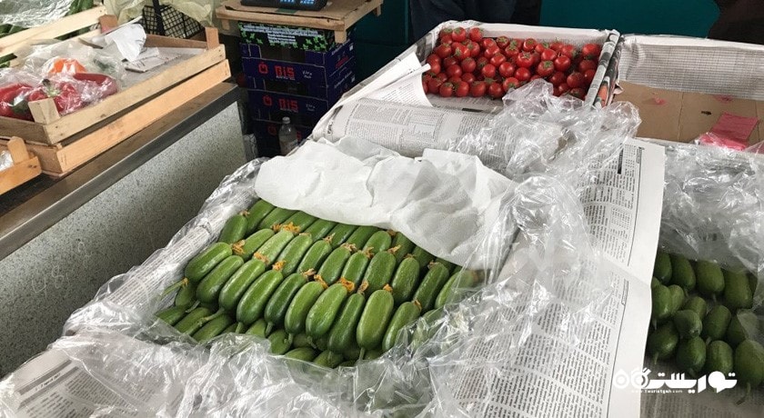 مرکز خرید تازه بازار شهر آذربایجان کشور باکو