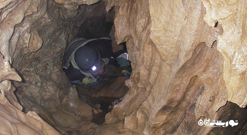 غار آبی دانیال شهرستان مازندران استان عباس آباد
