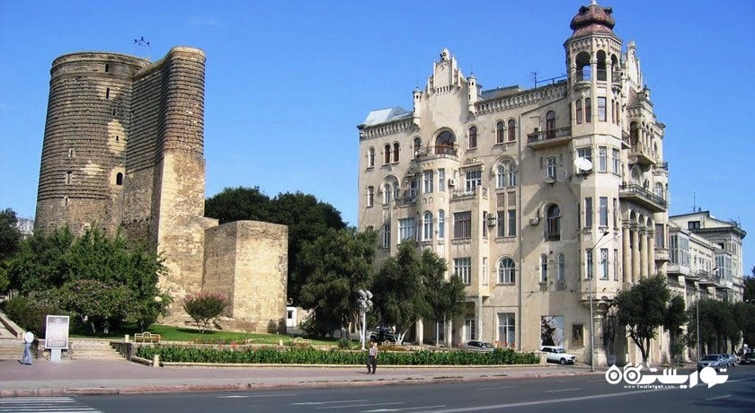  قلعه دختر (قیز قالاسی) شهر آذربایجان کشور باکو