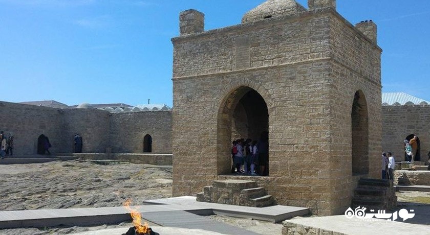  آتشگاه باکو شهر آذربایجان کشور باکو