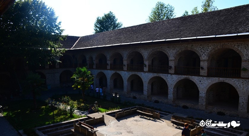 کاروانسرای یوخاری (شکی) -  شهر باکو