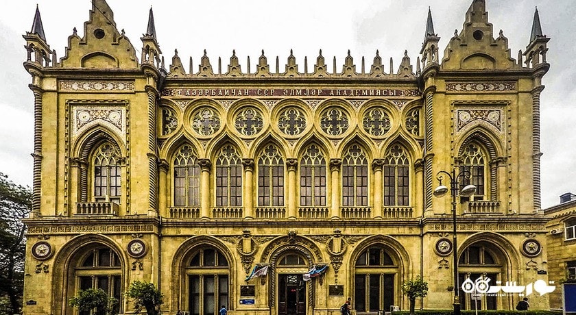  کاخ اسماعیلیه شهر آذربایجان کشور باکو
