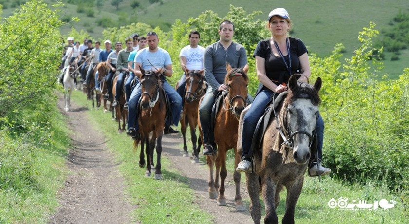سرگرمی اسب سواری باکو شهر آذربایجان کشور باکو