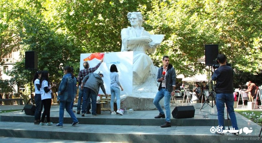 سرگرمی پارک ساریان شهر ارمنستان کشور ایروان