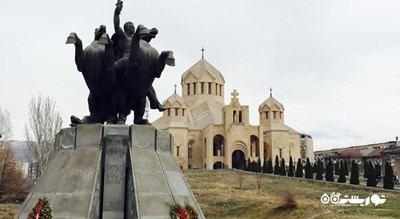  کلیسای جامع سنت گریگور روشنگر شهر ارمنستان کشور ایروان