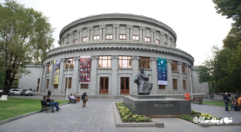 سرگرمی تالار اپرای ایروان شهر ارمنستان کشور ایروان