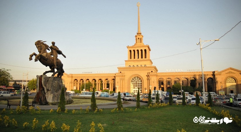  ایستگاه مترو ساسونتسی دیوید شهر ارمنستان کشور ایروان