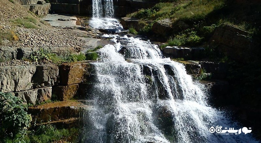  آبشار و دشت دریوک شهرستان مازندران استان آمل