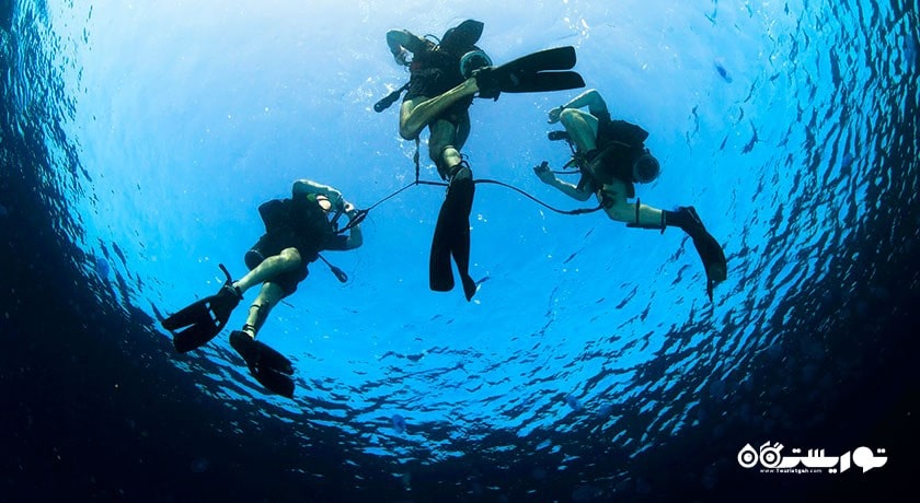  آکادمی غواصی و تفریحات دریایی سیشل شهر هرمزگان استان کیش