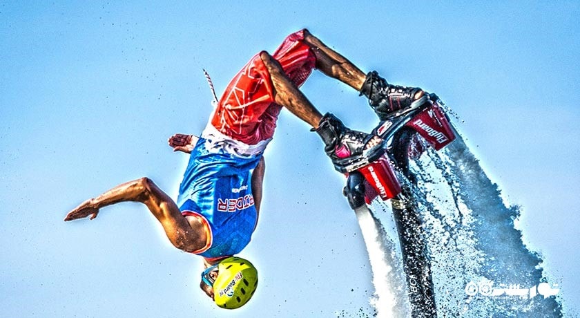  کلوپ دریایی فلای بورد کیش شهر هرمزگان استان کیش