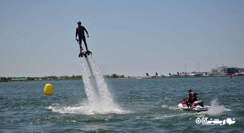  کلوپ دریایی فلای بورد کیش شهر هرمزگان استان کیش