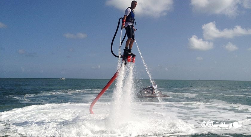  کلوپ دریایی فلای بورد کیش شهر هرمزگان استان کیش