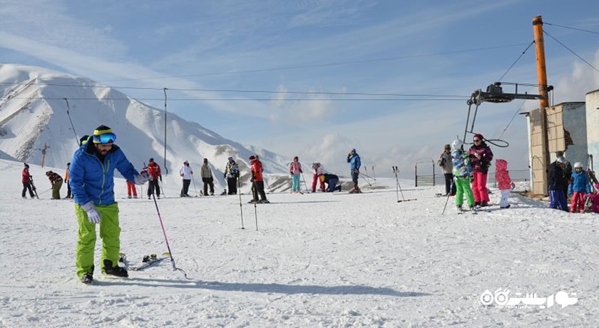 پیست اسکی یام (پیام) مرند -  شهر مرند