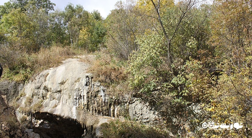  آبشار گل آخور شهرستان آذربایجان شرقی استان ورزقان