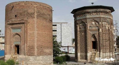 برج مدور مراغه -  شهر آذربایجان شرقی