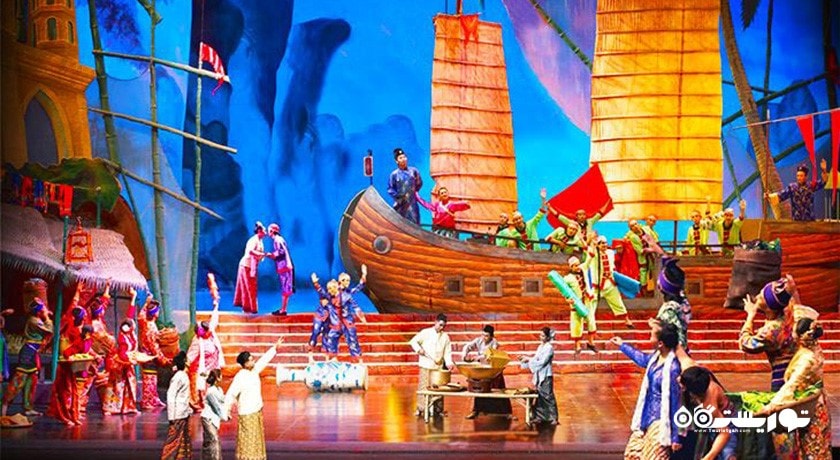 سرگرمی نمایش سیام نیرامیت شهر تایلند کشور پوکت