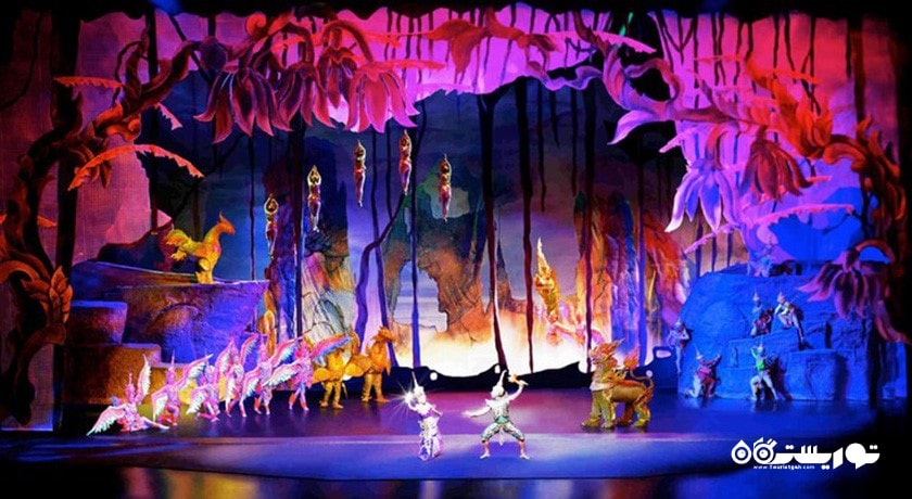 سرگرمی نمایش سیام نیرامیت شهر تایلند کشور پوکت