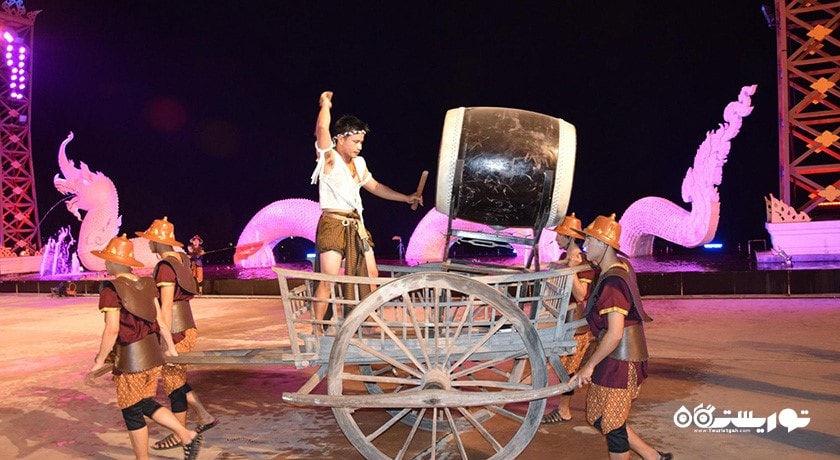 سرگرمی نمایش سیام نیرامیت شهر تایلند کشور پوکت