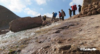 آبشار آبگرم -  شهر کلات